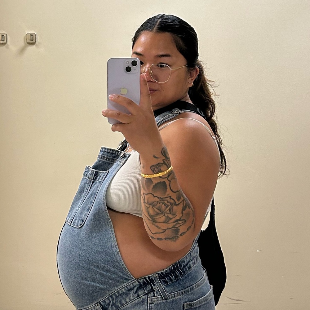 H&M maternity overalls